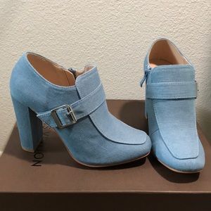 Beautiful Denim booties !!